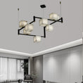 Load image into Gallery viewer, Alabaster Square Box Chandelier