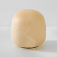 Load image into Gallery viewer, Alabaster Striped Table Lamp (Built-in Battery)