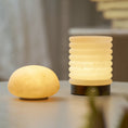 Load image into Gallery viewer, Alabaster Petite Portable Lamp (Built-in Battery)