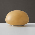 Load image into Gallery viewer, Alabaster Striped Table Lamp (Built-in Battery)