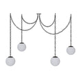 Charger l'image dans la visionneuse de la galerie, Alabaster Swag Pendant Lamp
