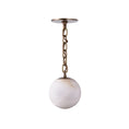 Load image into Gallery viewer, Alabaster Swag Pendant Lamp