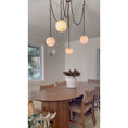 Load image into Gallery viewer, Alabaster Swag Pendant Lamp