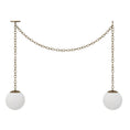 Charger l'image dans la visionneuse de la galerie, Alabaster Swag Pendant Lamp