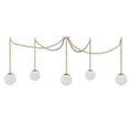 Charger l'image dans la visionneuse de la galerie, Alabaster Swag Pendant Lamp