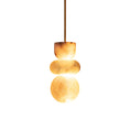 Load image into Gallery viewer, Alabaster Totem Pendant Lamp