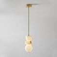 Load image into Gallery viewer, Alabaster Totem Pendant Lamp