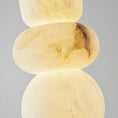 Load image into Gallery viewer, Alabaster Totem Pendant Lamp
