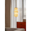 Load image into Gallery viewer, Alabaster Totem Pendant Lamp