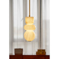 Load image into Gallery viewer, Alabaster Totem Pendant Lamp
