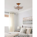 Load image into Gallery viewer, Alaina Glass Ceiling Lamp