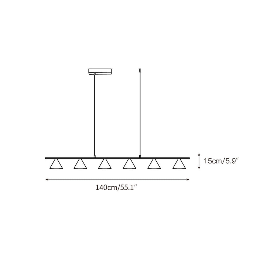 Aldex Pendant Lamp – detail 3 — Dimension drawings 1