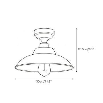 Aldorno Ceiling Lamp – detail 3 — Dimension drawings 1