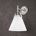Load image into Gallery viewer, Demi Pleated Wall Lamp