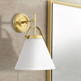 Load image into Gallery viewer, Demi Pleated Wall Lamp