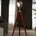 Load image into Gallery viewer, Alfred Tripod Floor Lamp