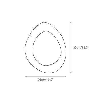 Alice Travertine Wall Lamp – detail 3 — Dimension drawings 1