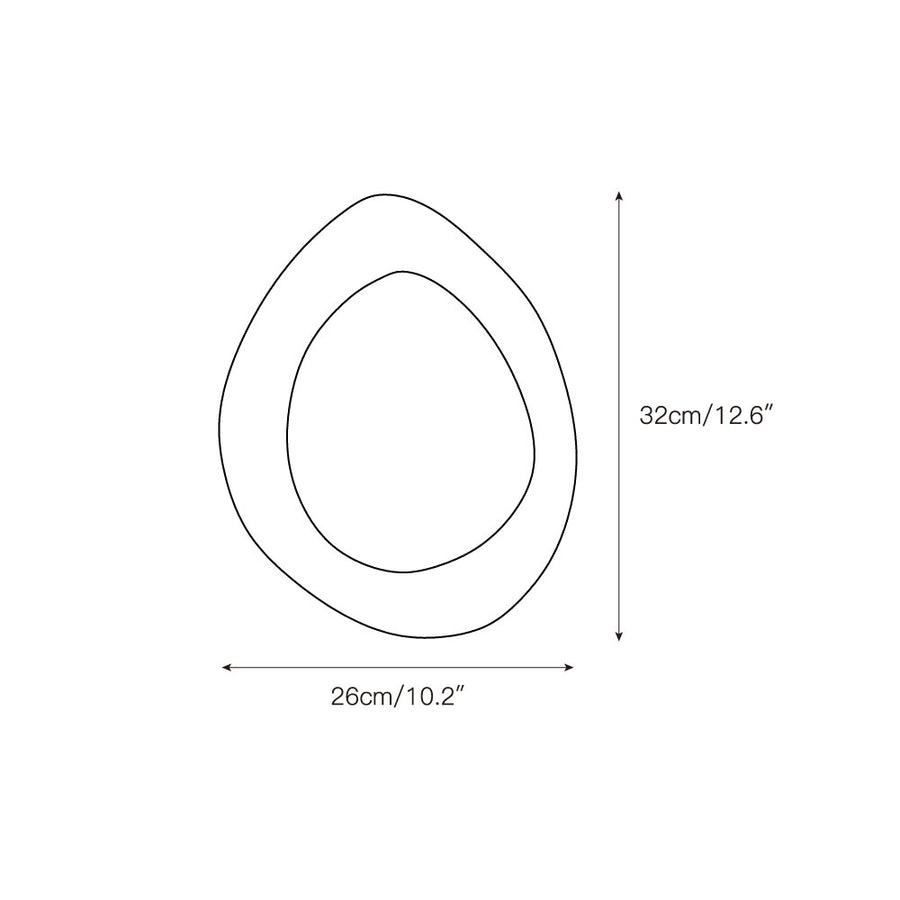 Alice Travertine Wall Lamp – detail 3 — Dimension drawings 1