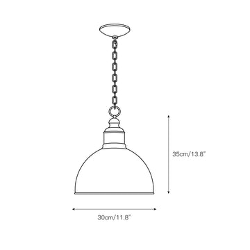 Alison Pendant Light – detail 3 — Dimension drawings 1