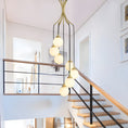 Load image into Gallery viewer, Alliyana Ball Drop Chandelier