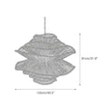 Load image into Gallery viewer, Alondra Rattan Chandelier