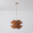 Bild in Galerie-Betrachter laden, Alondra Rattan Chandelier