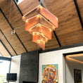 Load image into Gallery viewer, Aluminum Chain Tassel Chandelier