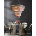 Load image into Gallery viewer, Aluminum Chain Tassel Chandelier
