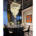 Load image into Gallery viewer, Aluminum Chain Tassel Chandelier
