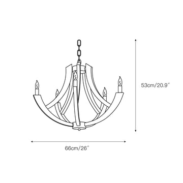 Ambrose Lantern Pendant Lamp – detail 5 — Dimension drawings 3