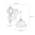 Load image into Gallery viewer, Angel Glass Wall Lamp