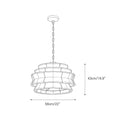 Load image into Gallery viewer, Antigua Rattan Drum Pendant Lamp