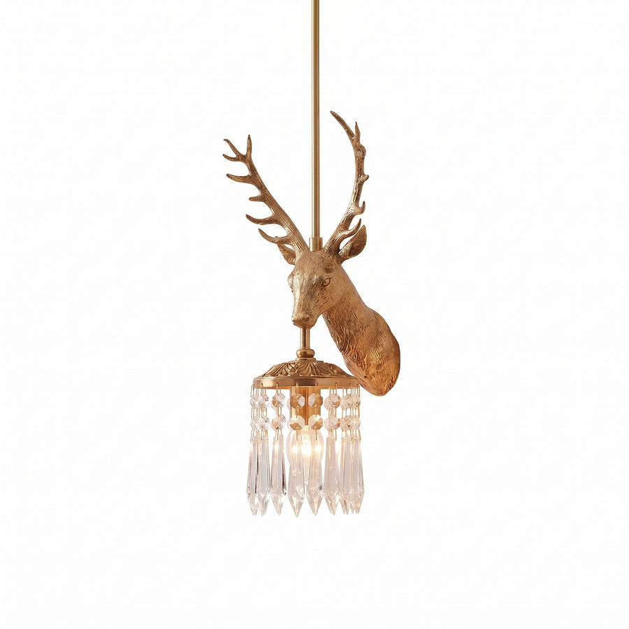 Antler Crystal Pendant Lamp — Dimension drawings 1