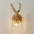 Charger l'image dans la visionneuse de la galerie, Stag Head Wall Sconce