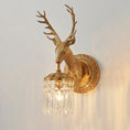 Charger l'image dans la visionneuse de la galerie, Stag Head Wall Sconce