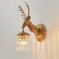 Load image into Gallery viewer, Antler Crystal Wall Lamp