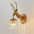 Charger l'image dans la visionneuse de la galerie, Stag Head Wall Sconce