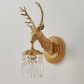 Bild in Galerie-Betrachter laden, Antler Crystal Wall Lamp