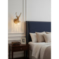 Charger l'image dans la visionneuse de la galerie, Stag Head Wall Sconce