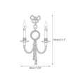 Cargar la imagen en la vista de la galería, Antoinette Bow & Tassel Wall Sconce