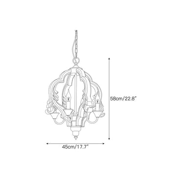 Arcanor Pendant Lamp – detail 3 — Dimension drawings 1