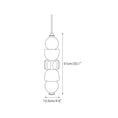 Bild in Galerie-Betrachter laden, Arched Alabaster Pendant Lamp