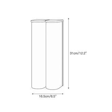 Arched Alabaster Tube Wall Sconce – detail 3 — Dimension drawings 1