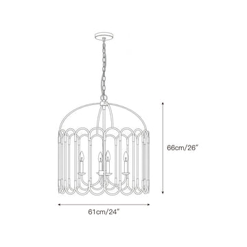 Argente Chandelier – detail 3 — Dimension drawings 1