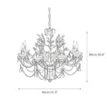 Load image into Gallery viewer, Ariae Crystal Chandelier