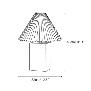 Arouca Table Lamp – detail 3 — Dimension drawings 1