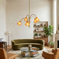 Load image into Gallery viewer, Flora Glass Chandelier