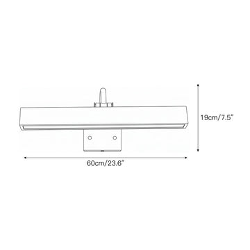 Arti Brass Wall Sconce – detail 3 — Dimension drawings 1