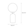 Load image into Gallery viewer, Aseneth Travertine Table Lamp