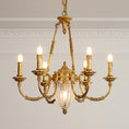 Load image into Gallery viewer, Ashford Brass Chandelier